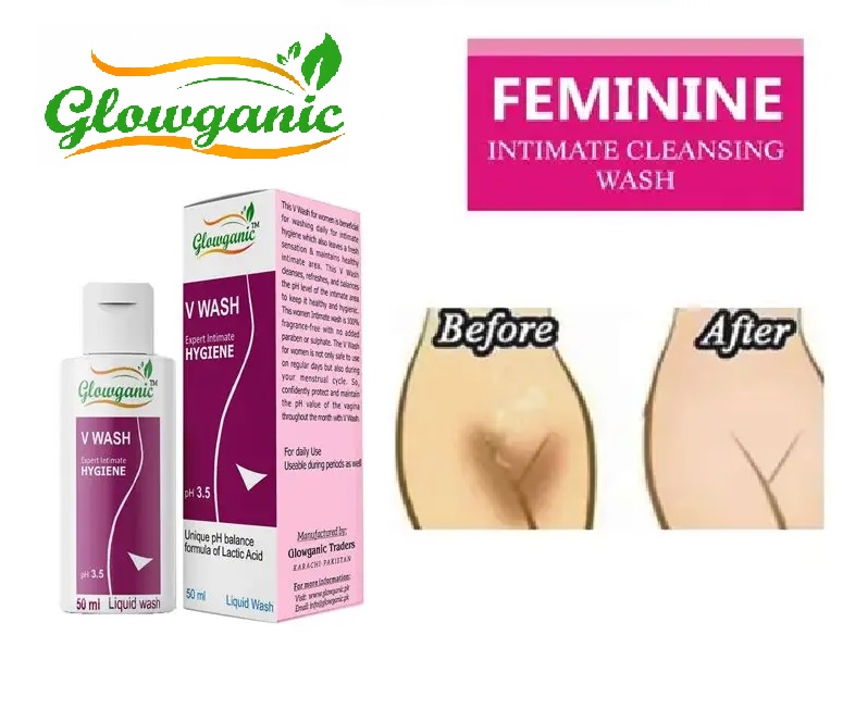 Glowganic V Wash Feminine Intimate Hygiene Wash